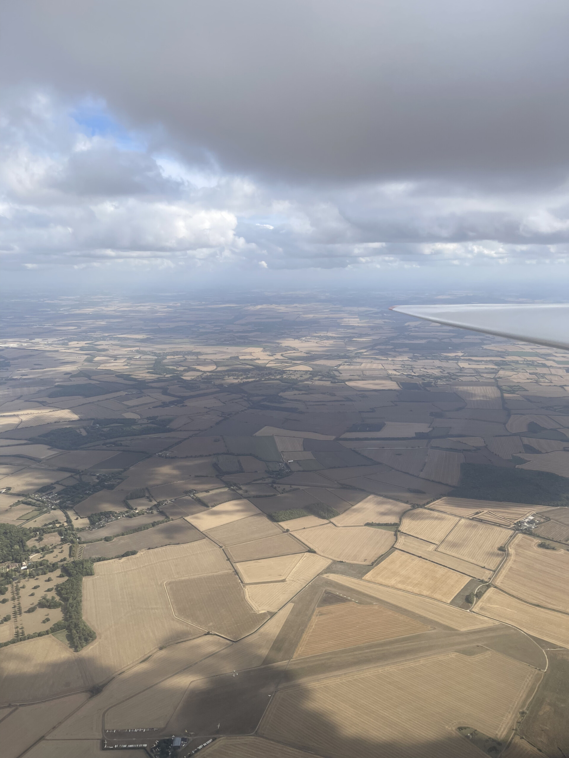 View from the flight